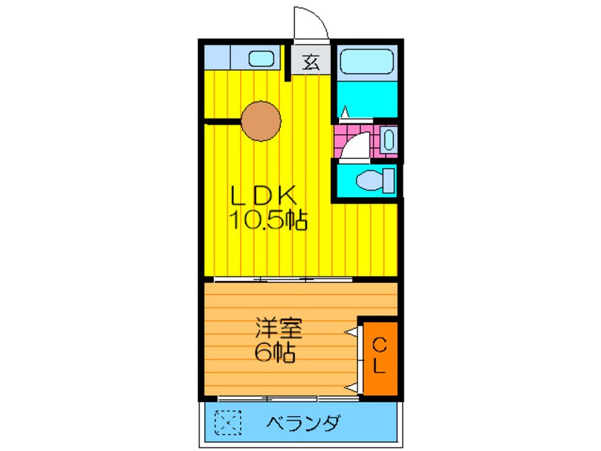 間取図 マンションヴィクトリ－