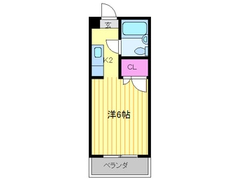 間取図 コーポイケオ