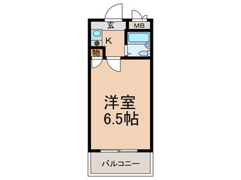 間取図 カルム２５