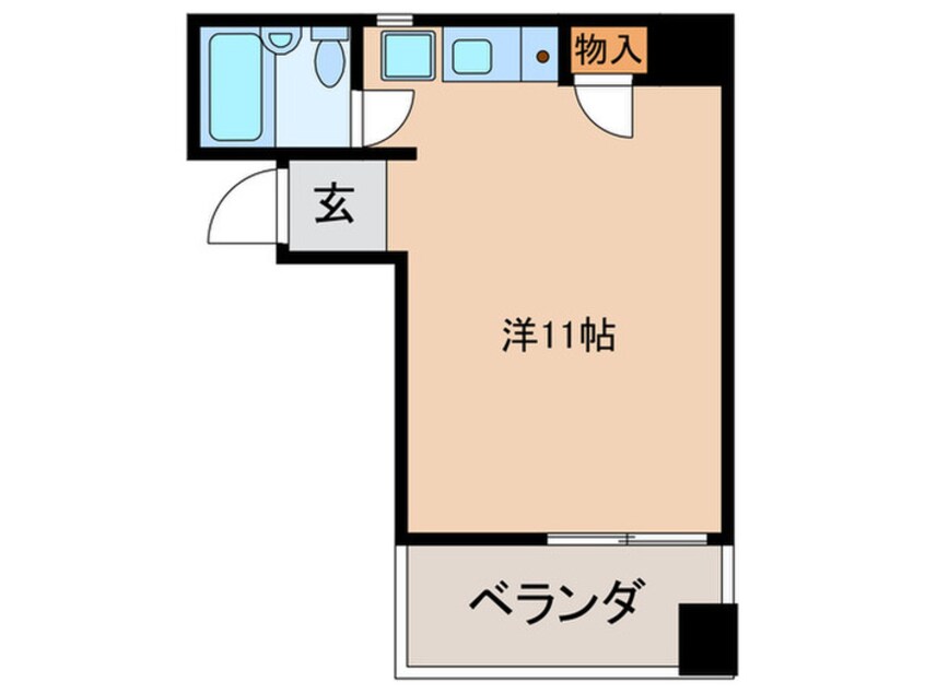 間取図 協栄ロイヤルハイツ扇町