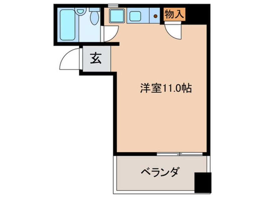 間取図 協栄ロイヤルハイツ扇町