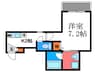 Ｌａｒｇｏ仁王門 1Kの間取り