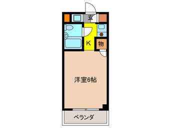 間取図 ハイツアサカワ