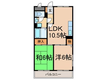 間取図 オルタンシア大池