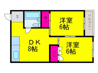 間取図 第二丸美マンション