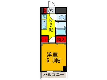 間取図 オークハイツ