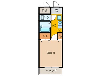 間取図 オークハイツ