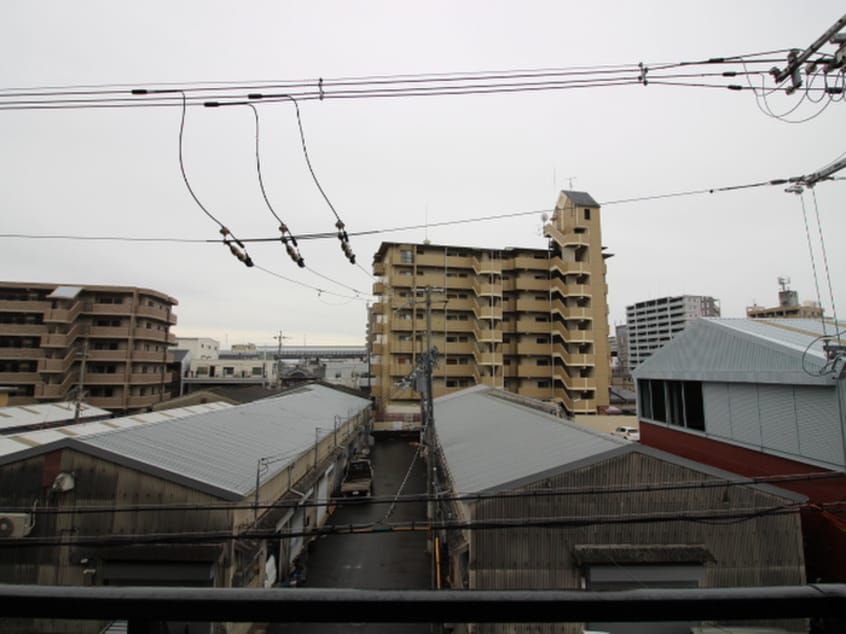 室内からの展望 オークハイツ