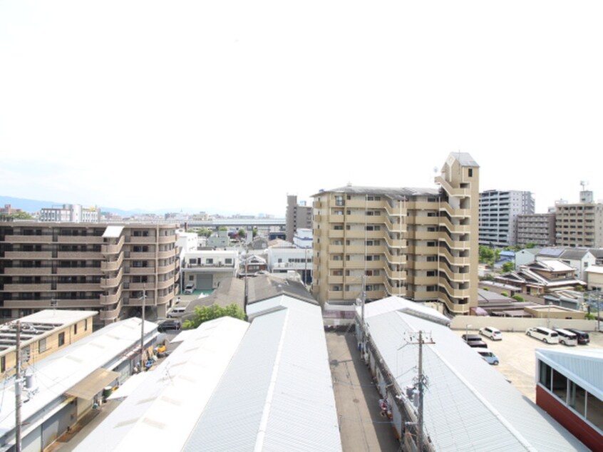 室内からの展望 オークハイツ