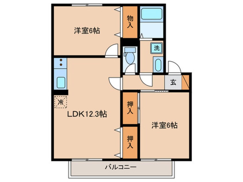間取図 ファミールＳＥＴＡ