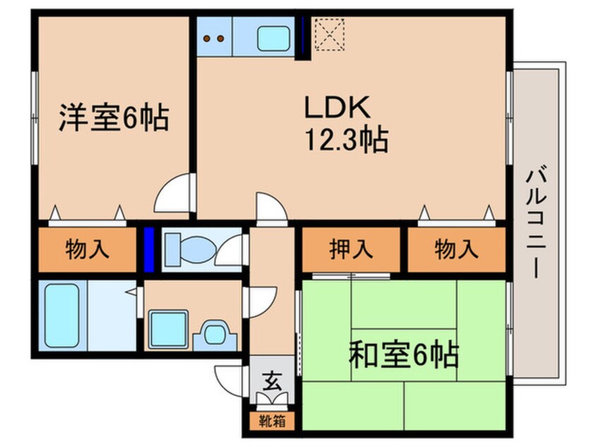 間取図 ファミールＳＥＴＡ