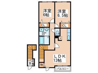 間取図 爽・大井