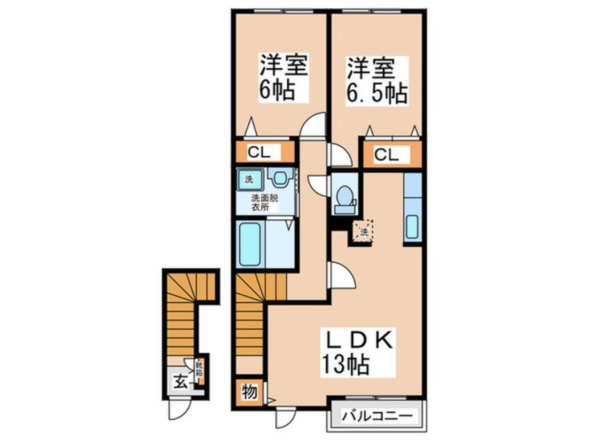 間取図 爽・大井