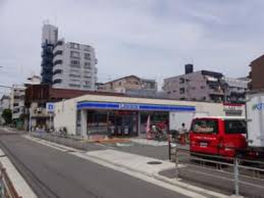 ローソン住吉あびこ病院前店(コンビニ)まで150m ルポゼ我孫子