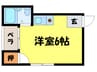 エスペランサ布市 1Rの間取り