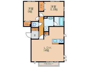 間取図 グランシャリオ