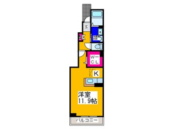 間取図 ヴェルデ アッカ
