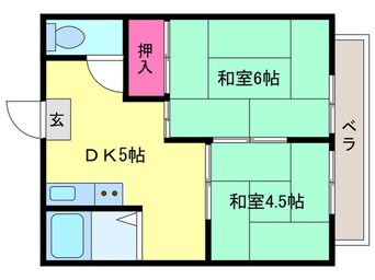 間取図 西村マンション