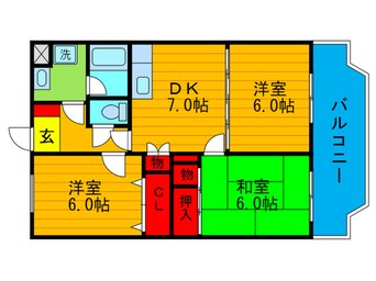 間取図 グランシャリオ