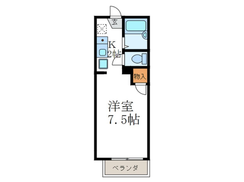 間取図 ＢＡＵＭ　ＥＭＯＮ