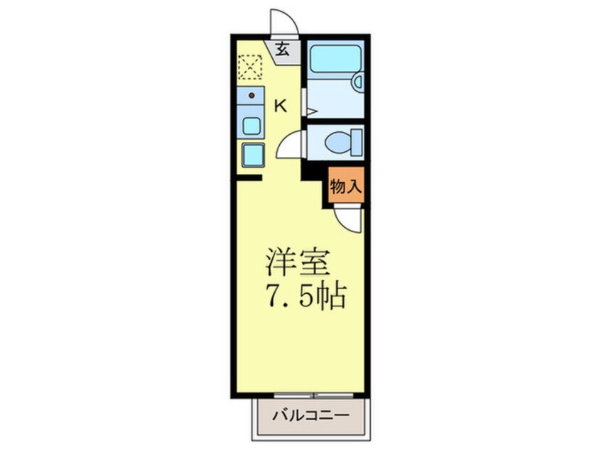 間取図 ＢＡＵＭ　ＥＭＯＮ