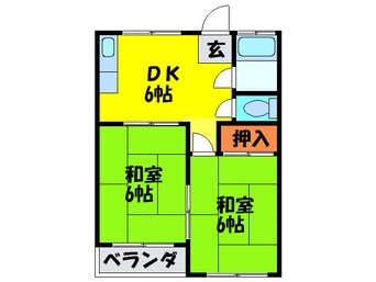 間取図 ハイツサンビーム