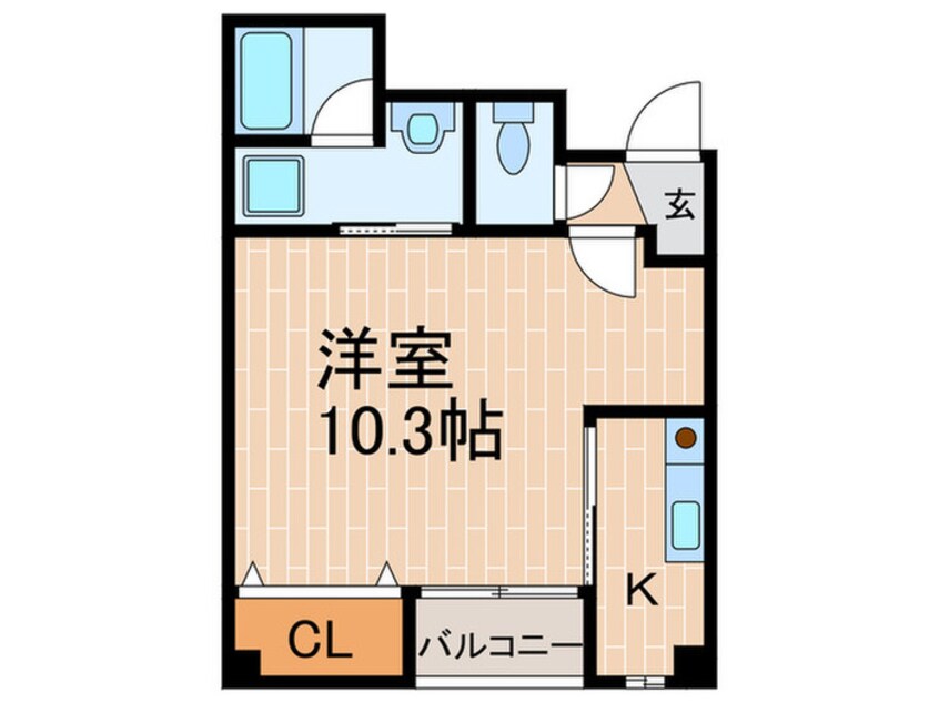 間取図 レジスコート甲子園口