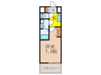 間取図 S-RESIDENCE新大阪WEST