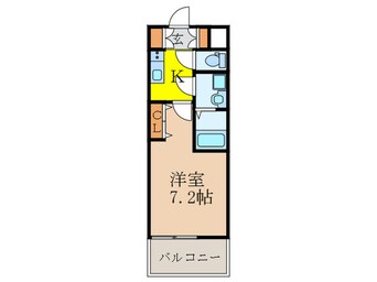 間取図 S-RESIDENCE新大阪WEST