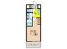S-RESIDENCE新大阪WEST 1Kの間取り