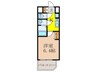 S-RESIDENCE新大阪WEST 1Kの間取り
