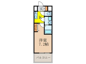 間取図 S-RESIDENCE新大阪WEST