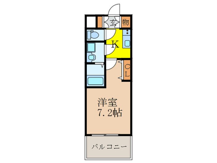 間取り図 S-RESIDENCE新大阪WEST