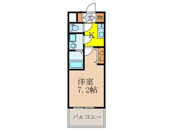 間取図 S-RESIDENCE新大阪WEST
