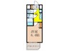 S-RESIDENCE新大阪WEST 1Kの間取り