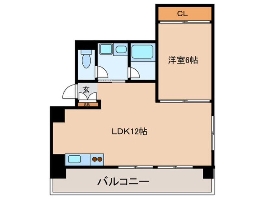 間取図 サンエイビルディング