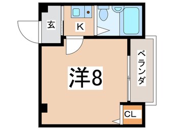 間取図 第２西田辺ハイツ