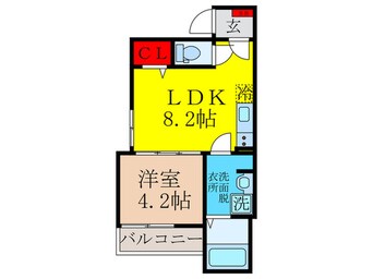 間取図 ＦＤＳ吹田Ⅱ番館