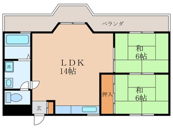 間取図 椋ノ木マンション
