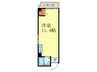 つづれコ－ポ 1Rの間取り