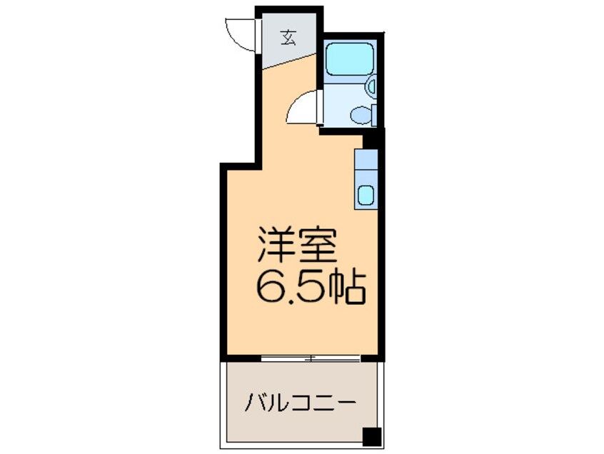 間取図 リバティ板宿