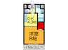 マ　メゾン１５ 1DKの間取り