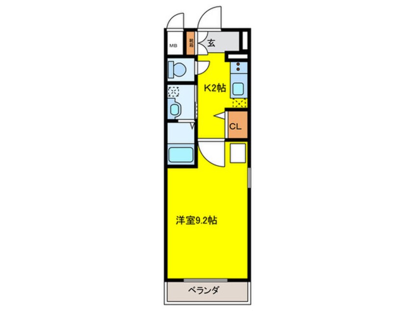間取図 セイワパレス深江南