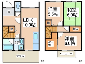 間取図 ハーブプラザ和泉鳥取Ⅰ番館