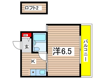 間取図 サンハイム立花