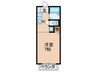 グリーンライフ塚本 1Kの間取り