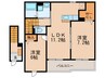 リオ　グランデ 2LDKの間取り