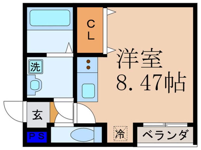 間取図 ルフレ山科