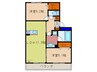 Ｋ´Ｓグレイス 2LDKの間取り