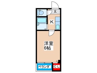 間取図 サンスリ－ハイツ京橋